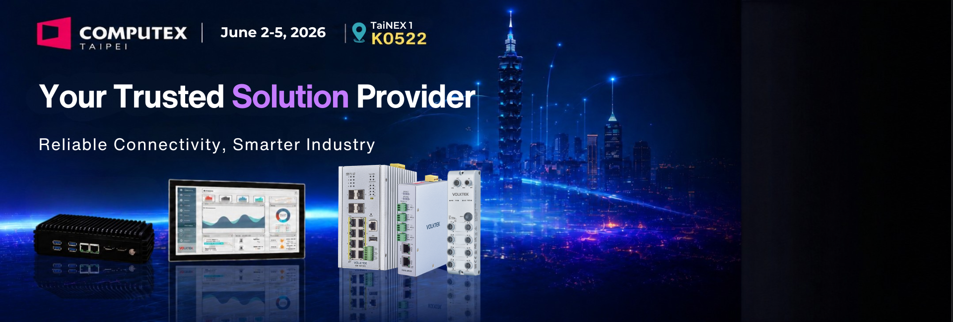 Visit us at COMPUTEX 2026