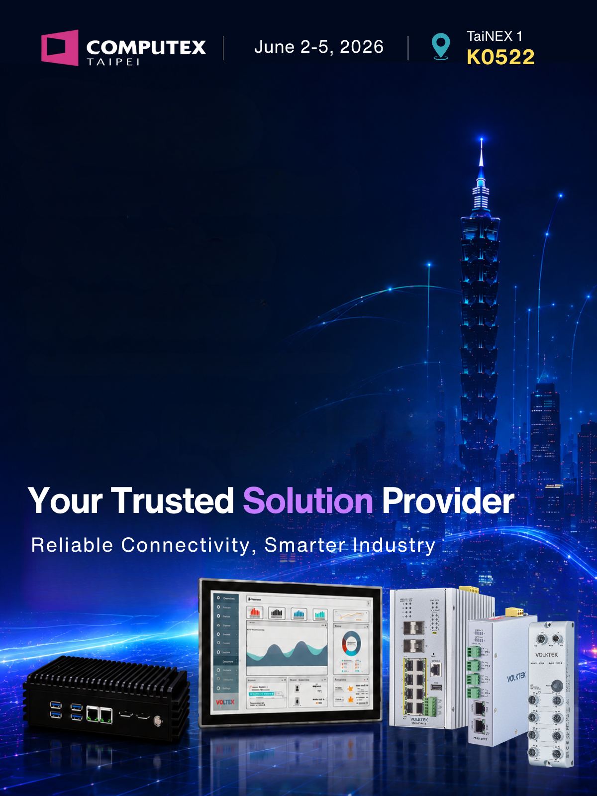 Visit us at COMPUTEX 2026