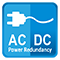 ACDC power redundancy