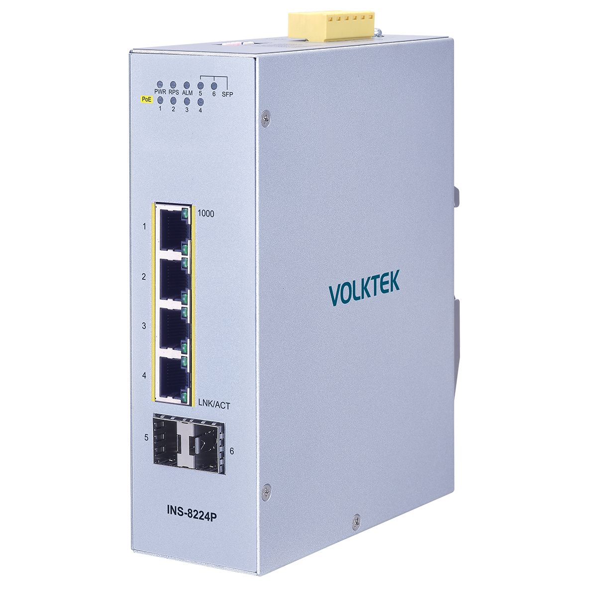 VOLKTEK|Industrial PoE Switches-Unmanaged Basic PoE+ Switches-INS-8224P 
