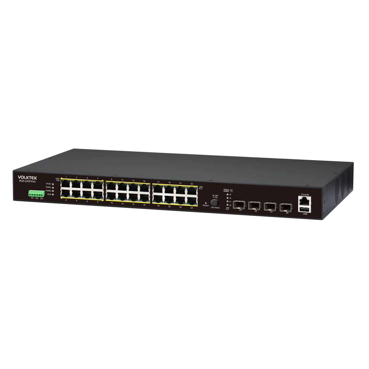 VOLKTEK|Industrial PoE Switches-Managed PoE++ Switches-9505-24GP4XS